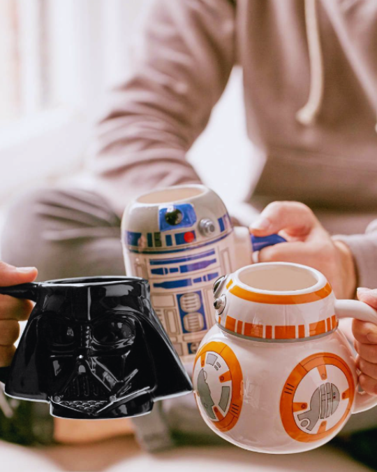 Canecas Geek 3d star wars lindas