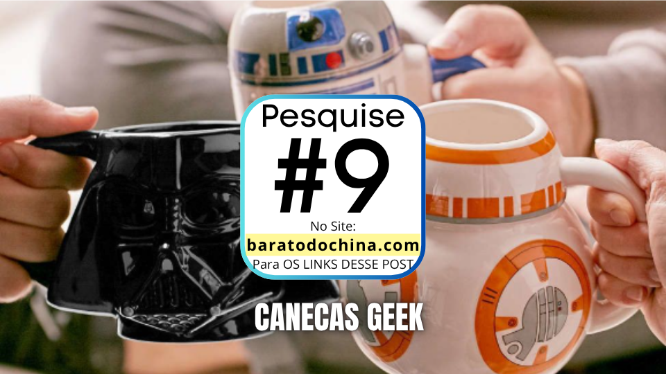 Canecas geek 3d star wars lindas e bonitas