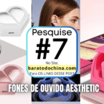 Fones de ouvido fofos aesthetic coloridos e modernos em uma composição divertida, destacando o estilo e a personalidade.