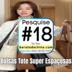 Bolsas Tote Super Espaçosas são uma ótima opção de bolsas para mulheres ocupadas